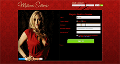 Desktop Screenshot of mulheressolteiras.net